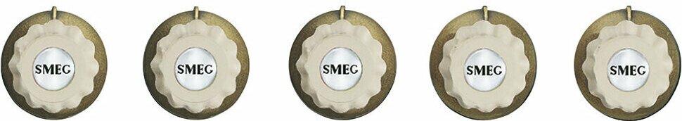 Набор ручек для варочной поверхности Smeg - фото №1