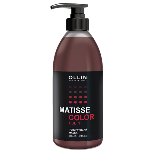 фото Маска OLLIN Professional Matisse Color Rubin тонирующая, 300 мл