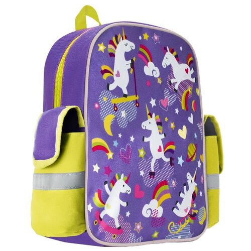 фото Феникс+ рюкзак детский единорожки и радуга (49622), фиолетовый