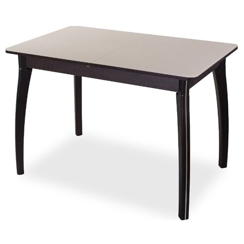 фото Стол кухонный домотека танго пр-1 07, раскладной, дхш: 120 х 80 см, длина в разложенном виде: 157 см, вн ст-крем венге/крем 07 вп вн венге