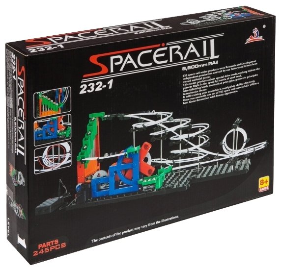 Динамический конструктор Космические горки, новая серия, уровень 1 SpaceRail 232-1