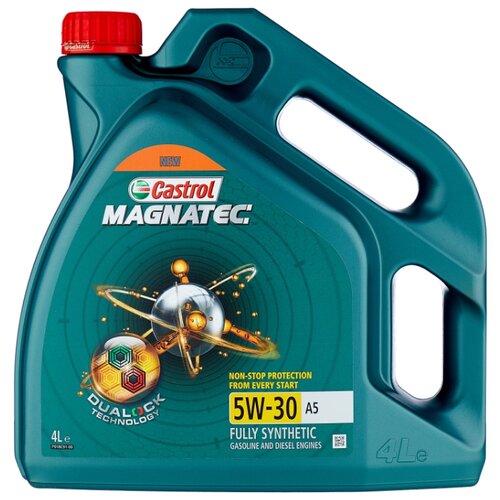 фото Моторное масло castrol magnatec 5w-30 a5 dualock 4 л