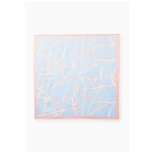 фото Платок rosedena,90х90 см, голубой