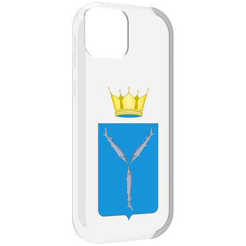 Чехол MyPads герб-саратовская-область для UleFone Note 6 / Note 6T / Note 6P задняя-панель-накладка-бампер