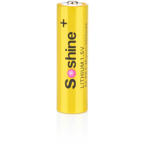 Батарейка Soshine литиевая AA LR6 Lithium 15v 1шт 199₽