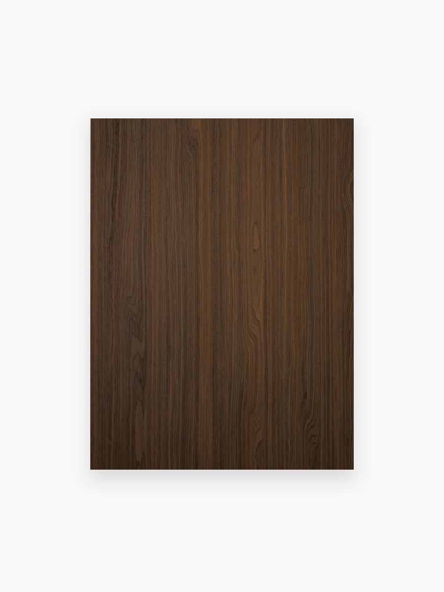 Панель стеновая (образец), шпон ESPRESSO 35M, 9х13,5 см, МДФ 10 мм, серия ONE, Varman.pro