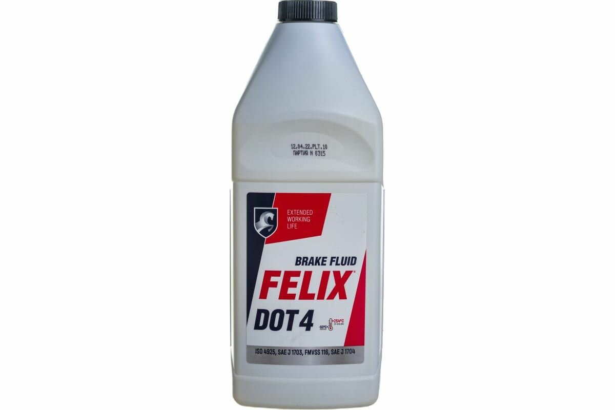Тормозная жидкость FELIX Дот-4 910гр.