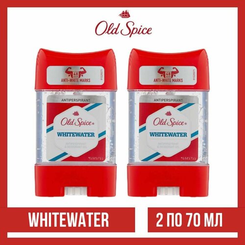 Комплект 2 шт. Гелевый дезодорант-стик Old Spice Whitewater, 2 шт. по 70 мл.