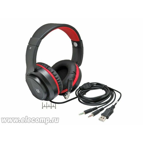 Наушники гарнитура Defender Apex 64525 2 штекера 35 USB с микрофоном 18м 474600₽