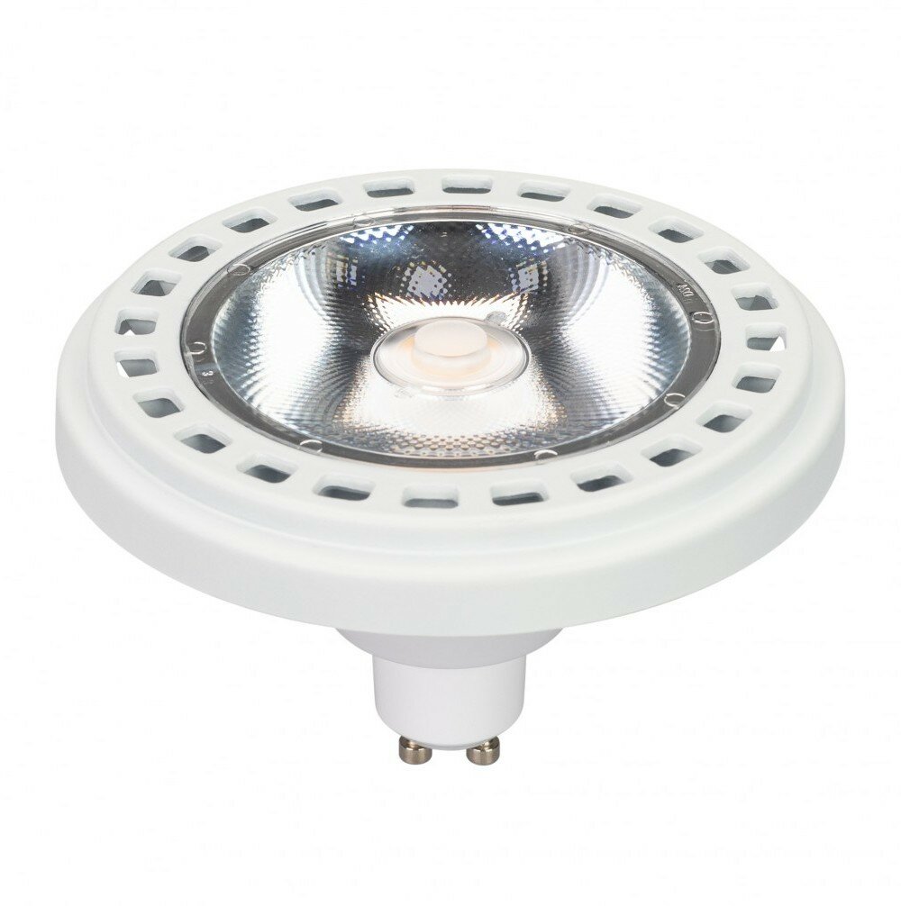 Arlight Лампа AR111-UNIT-GU10-15W-DIM Warm3000 (WH, 24 deg, 230V) (Металл) 026867 (7 шт.)