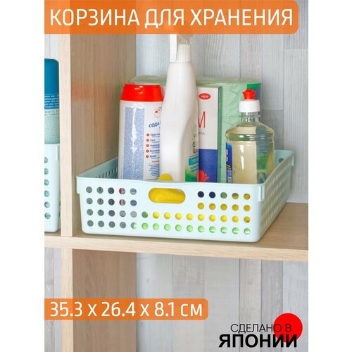 Корзина для хранения вещей 353х264х81 мм