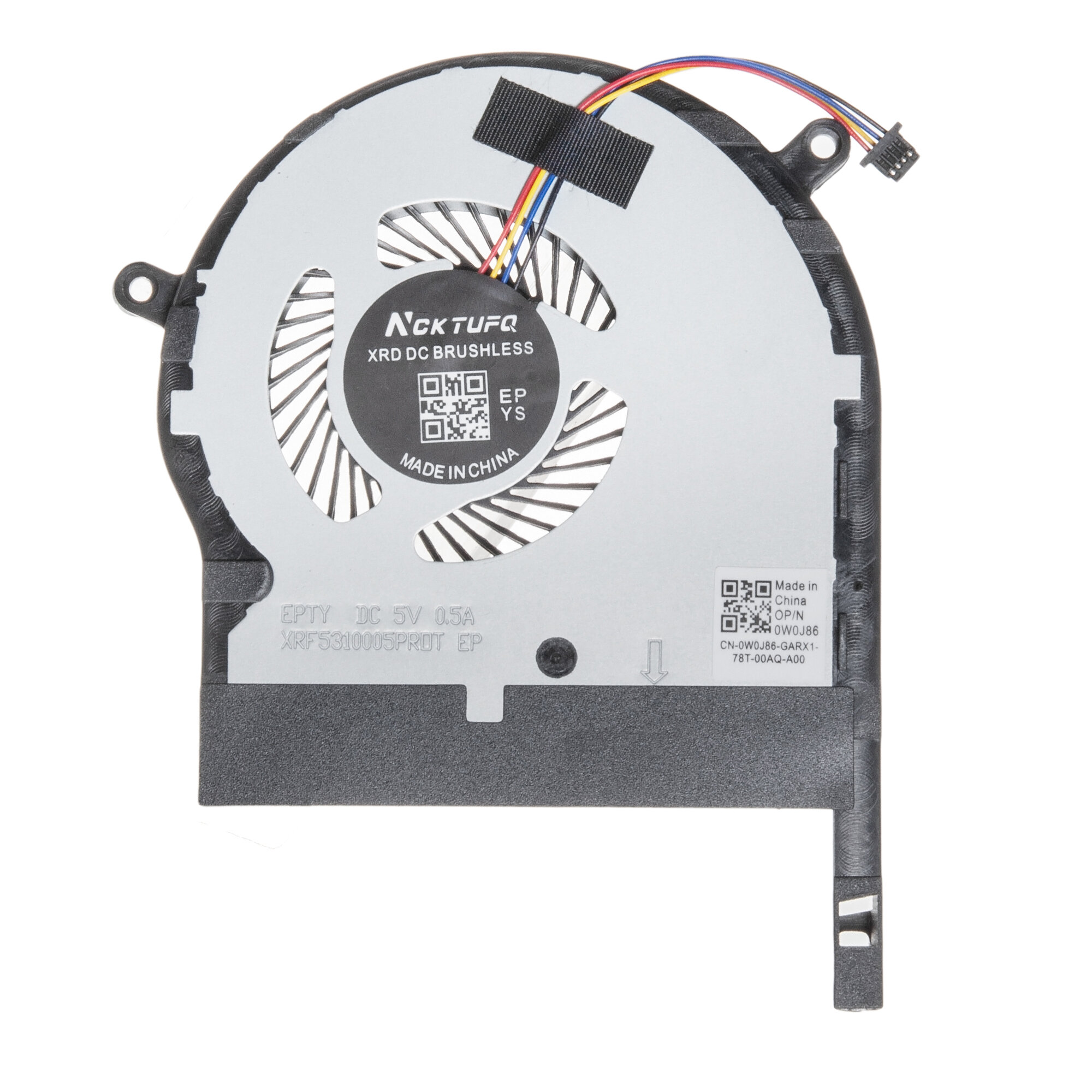 Кулер для ноутбука Asus TUF Gaming FX504GM / TUF Gaming FX504GE / TUF Gaming FX504GD / DFS501105PR0T-FKPC - вентилятор GPU