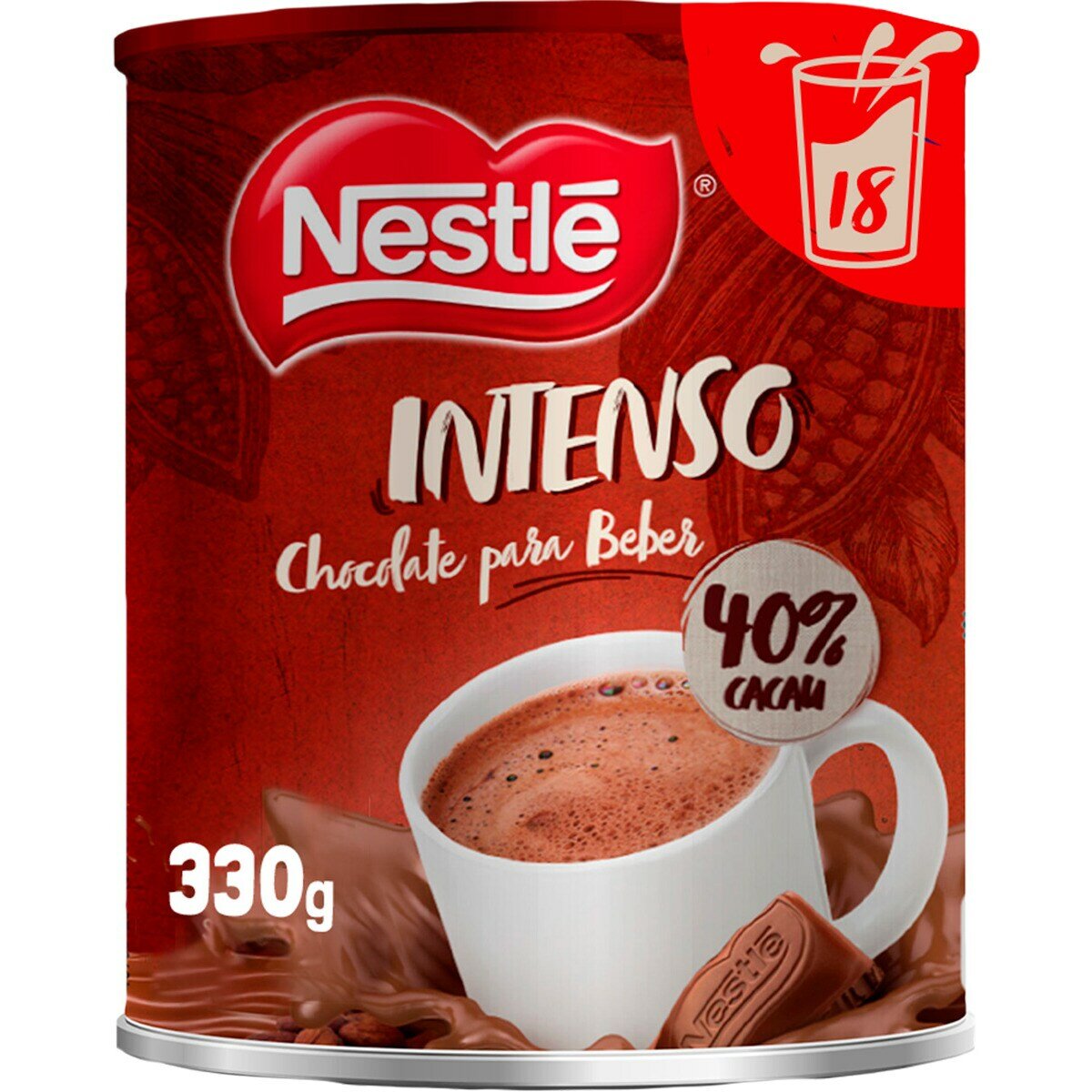 Какао Nestle "Intenso" в банке 330 гр