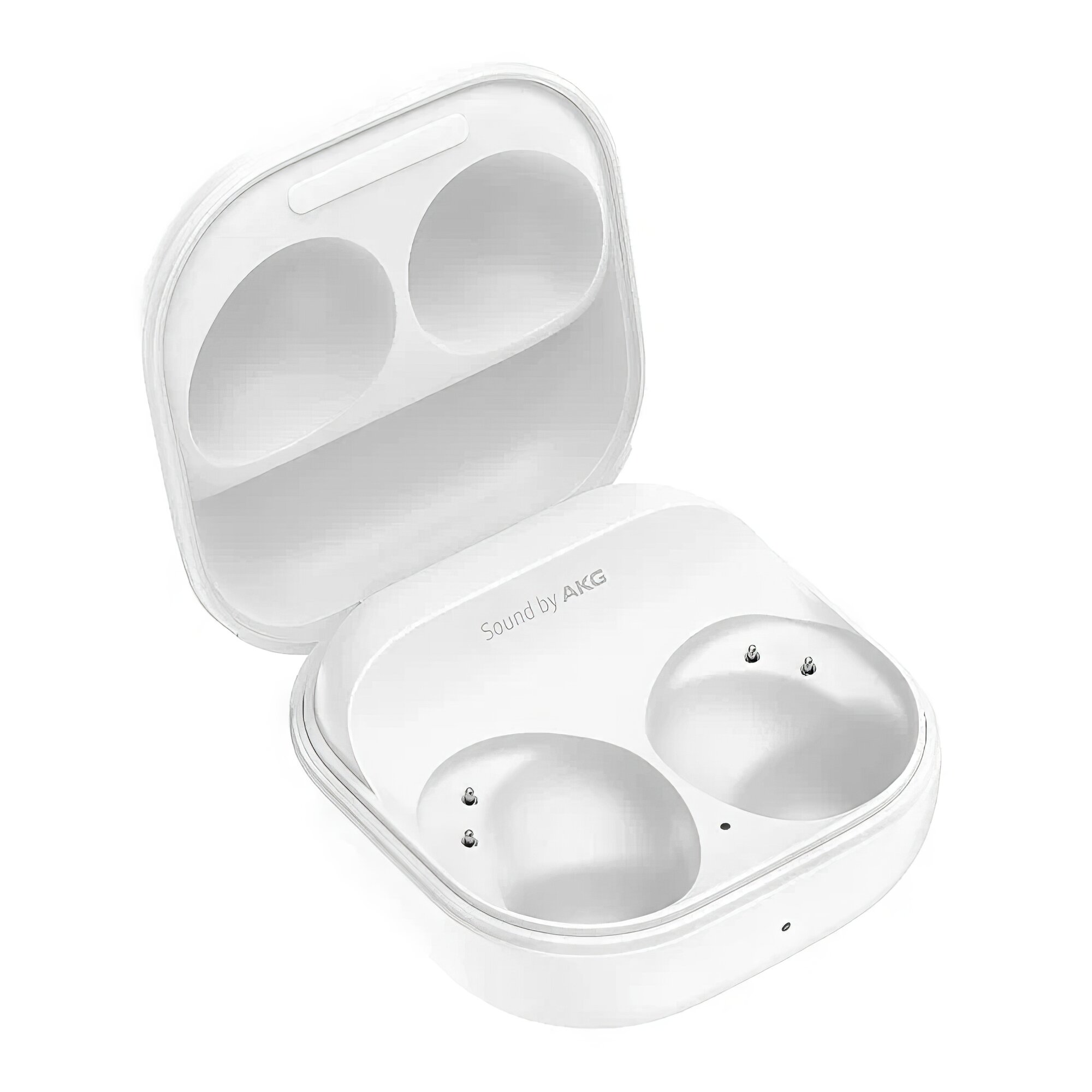 Зарядный кейс для samsung galaxy buds 2 pro белый без наушников