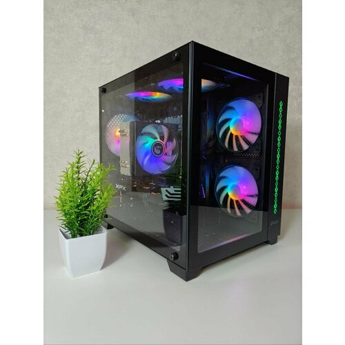 Игровой ПК I7 12 ядер 24 потока 2.9Ггц\ AMD Radeon RX 580 8Gb\ Intel E5 2650 V4\ 16Gb DDR4\ SSD 512Gb\ Win 11Pro\ Wi-Fi