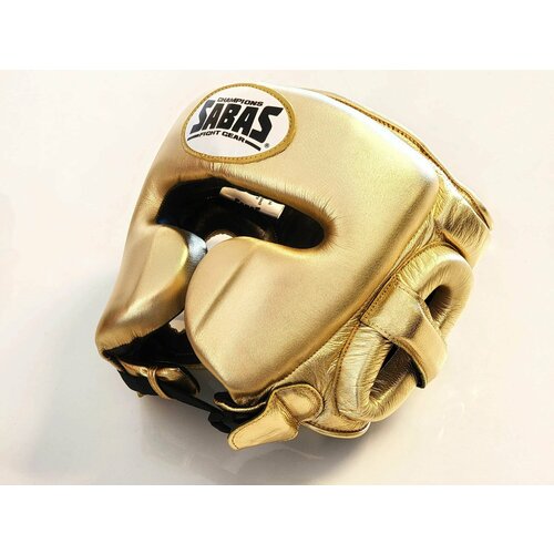 Шлем боксерский SABAS PROSERIES HEADGEAR, размер L, золотой