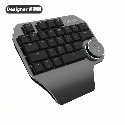 DeLUX T11 проводная механическая клавиатура для рисования одной рукой настольный универсальный блокнот 15085₽