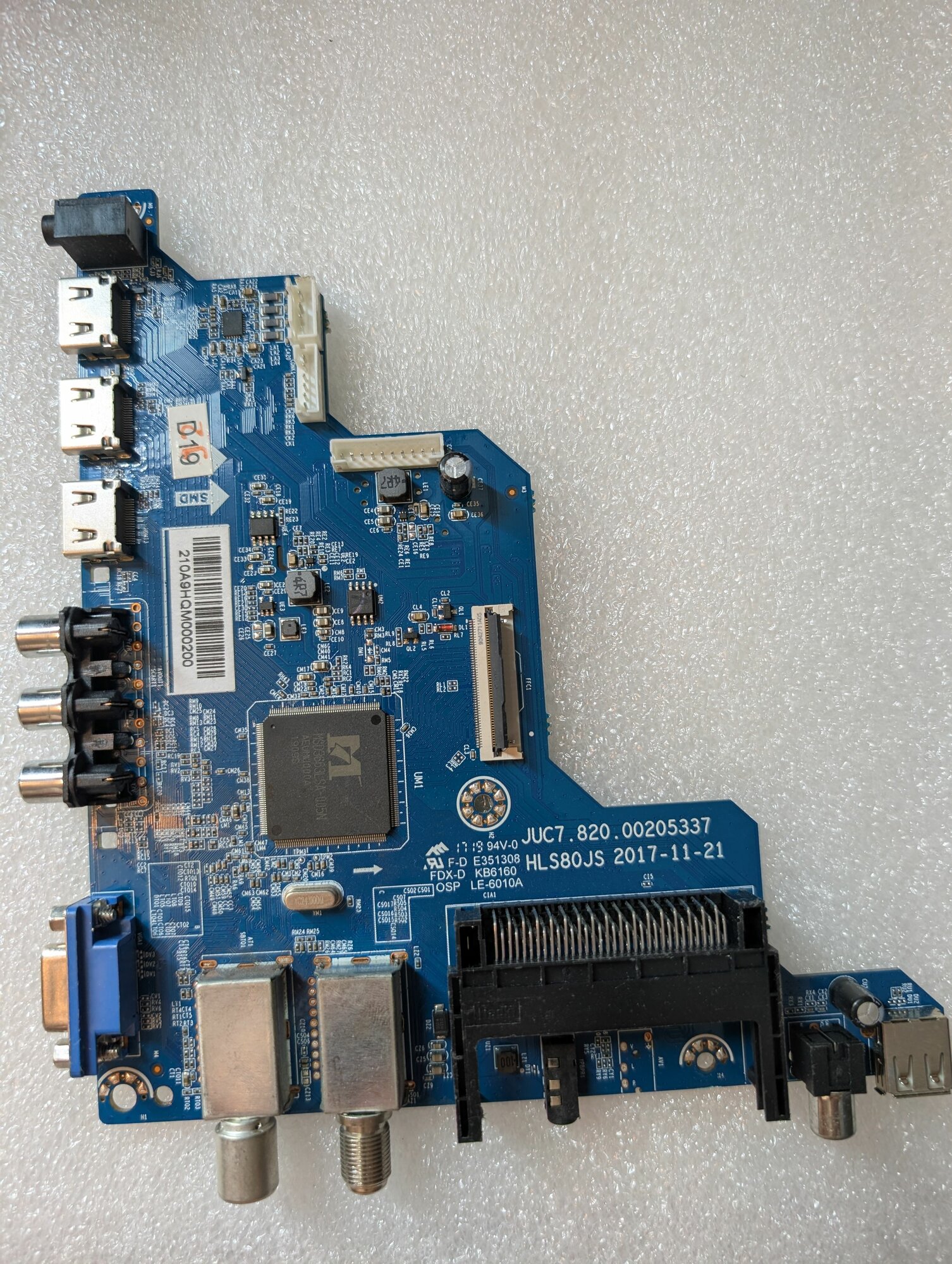 Запчасть для телевизора JUC7.820.00205337