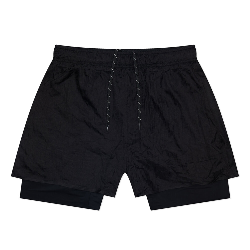 Шорты спортивные RUNNING RELIGION 3 in 1 Running Shorts, размер S, черный