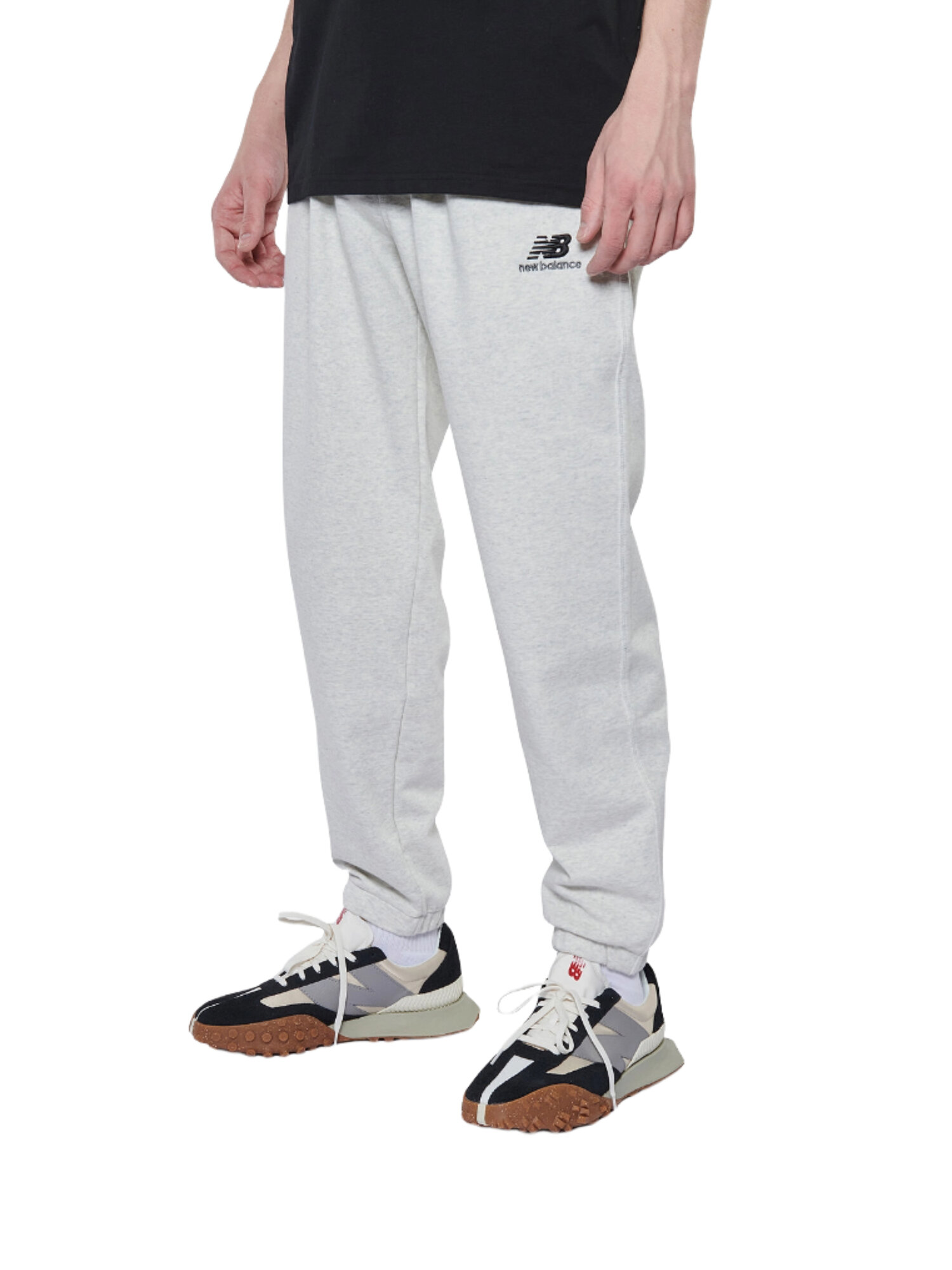 Брюки спортивные New Balance Essentials Sweatpant, размер L, серый