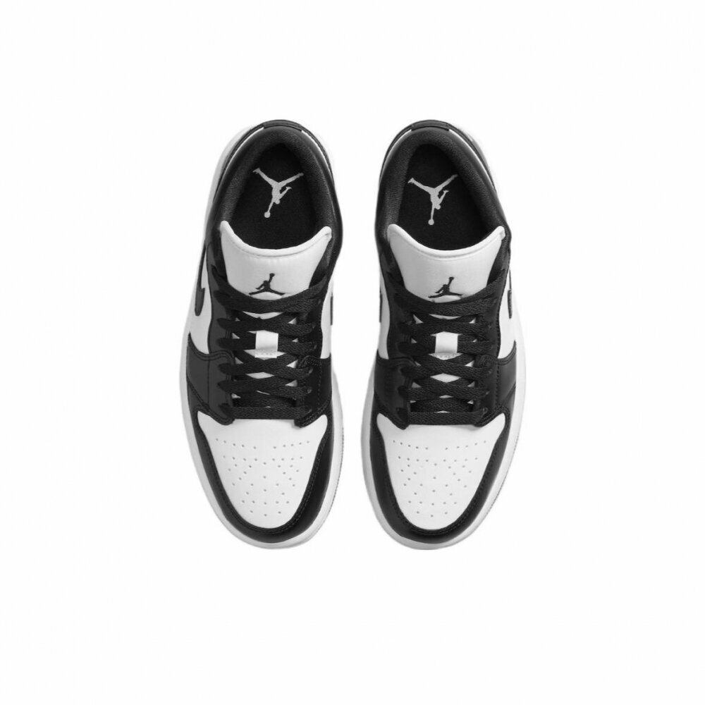 Кроссовки Jordan 1 Low, полнота F (EU)/ на среднюю стопу, размер 7USW 4.5UK 38EU 37RU 24CМ, panda — фото 1