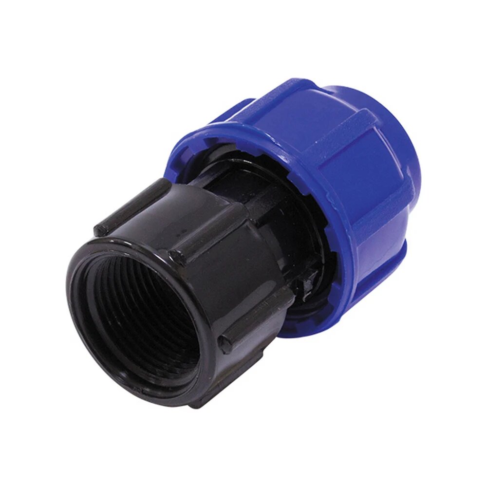 Муфта ПНД разборная 20 х 3/4 внутренняя резьба SPEKTR для систем водоснабжения