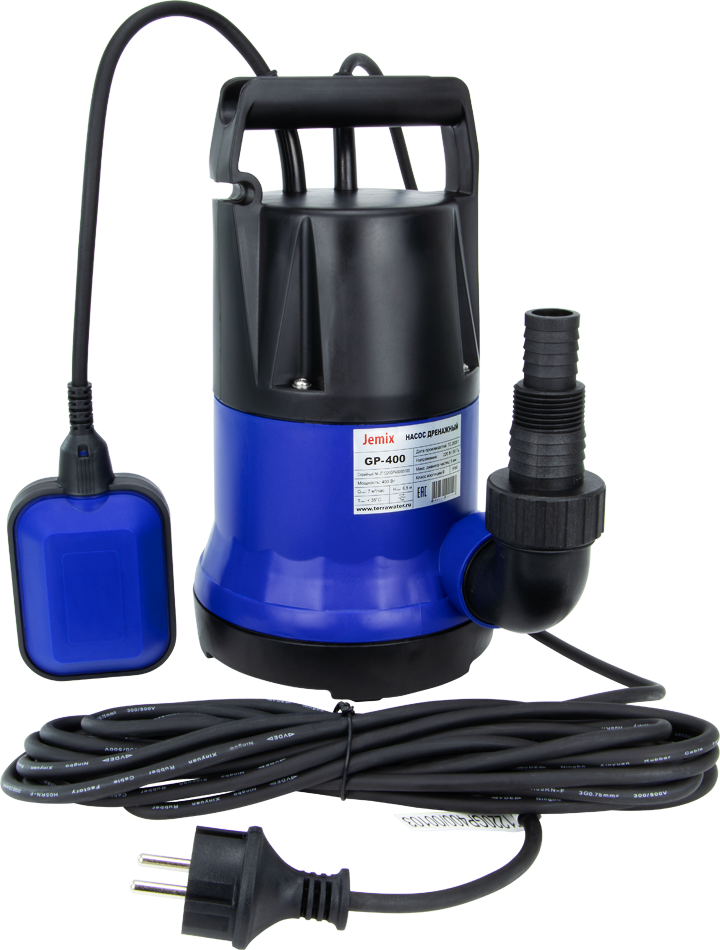 Дренажный насос для чистой воды JEMIX GP 750 (750 Вт)