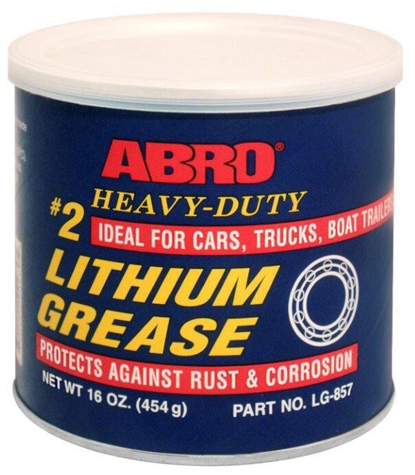 Смазка литиевая ABRO 454 г LG857 1шт