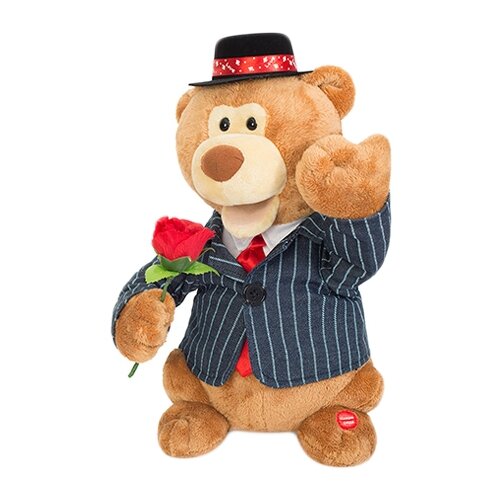 Интерактивная, поющая игрушка Медвежонок Гуляка . Исполняет русскую народную песню Выйду на улицу,