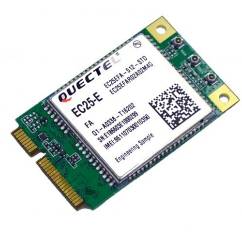 Модуль Quectel EC25-Е 4G LTE ec25 ec25 augc ec25 augc mini pcie 4g lte iot m2m optimized lte cat 4 module for latin america australia new zealand taiwan