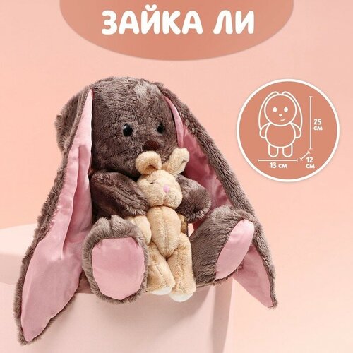 фото Мягкая игрушка «li и didi», зайка зайки li&lu