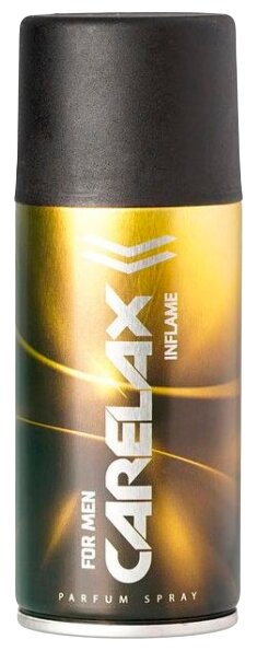 Carelax Дезодорант спрей For Men Inflame, 150 мл