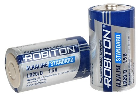 Батарейка ROBITON Alkaline Standard LR20/D