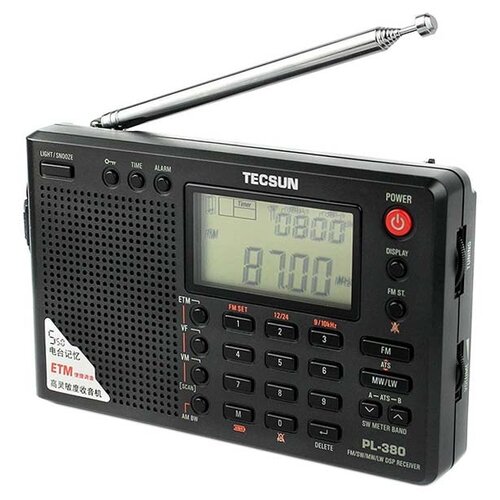Радиоприемник Tecsun PL-380 black