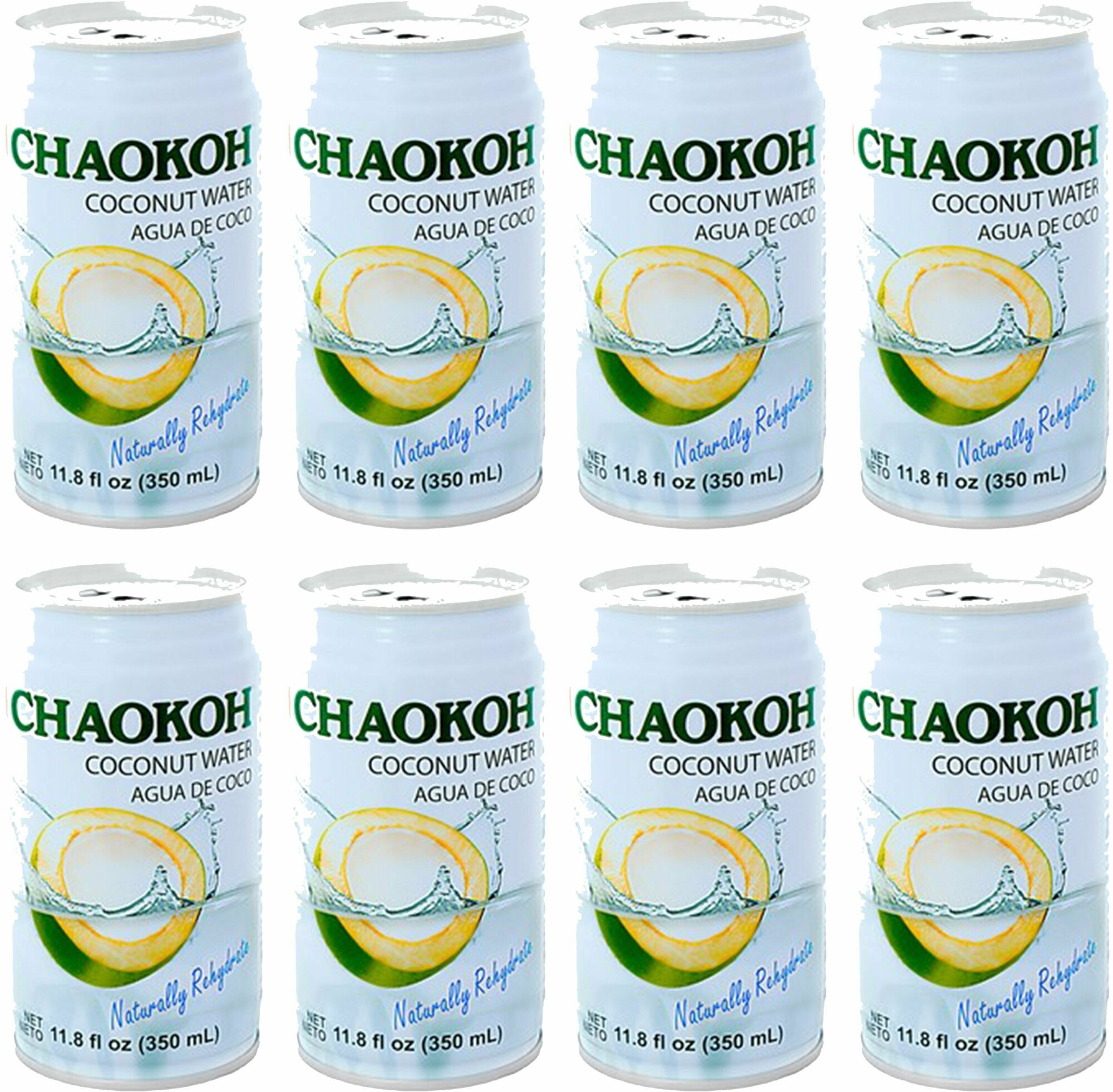 Вода Chaokoh кокосовая, 8 упаковок