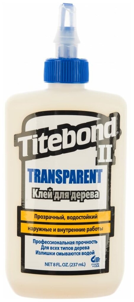 Столярный влагостойкий клей Titebond 1123