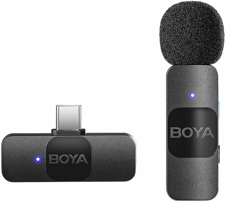 Беспроводная микрофонная система BOYA BY-V10 USB-C