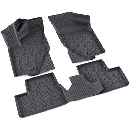 Коврики Лада Гранта 3D/Калина/Датсун/Kalina/Granta/on-Do (износостойкий полиуретан) комплект