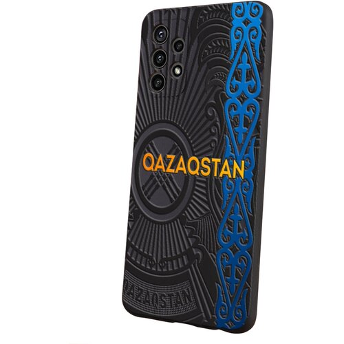 Силиконовый чехол Mcover для Samsung Galaxy A32 с рисунком Qazaqstan силиконовый чехол mcover для samsung galaxy a32 с рисунком скелет с тату