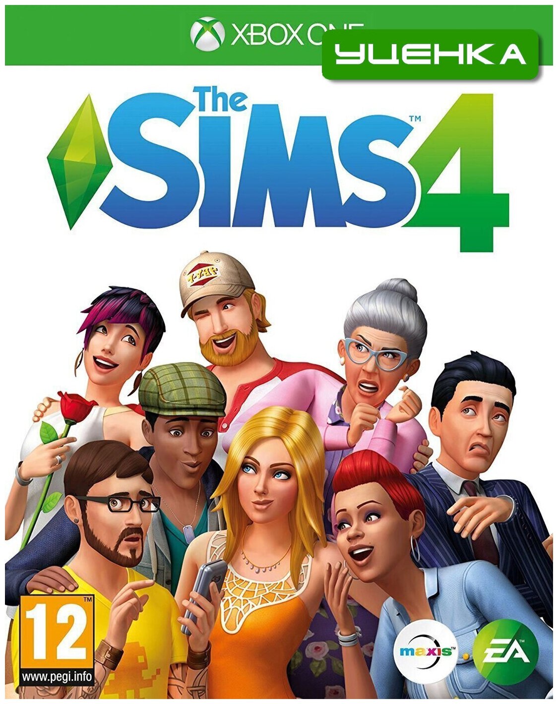 XBOX ONE The Sims 4 (русская версия).