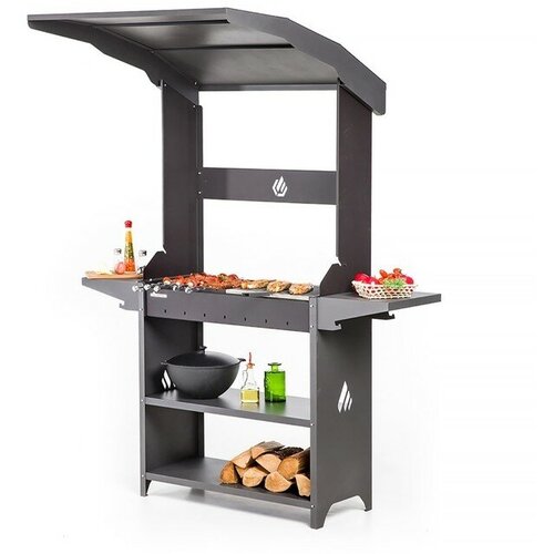 Мангал Professional Standart Roof PSR3000 с крышей 1582 х 1026 х 201 см 3 мм полки 47738₽