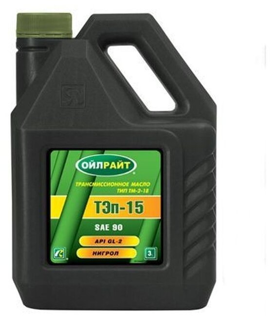 Масло Трансмиссионное Oilright Тэп-15в 3 Л 2553 OILRIGHT арт. 2553