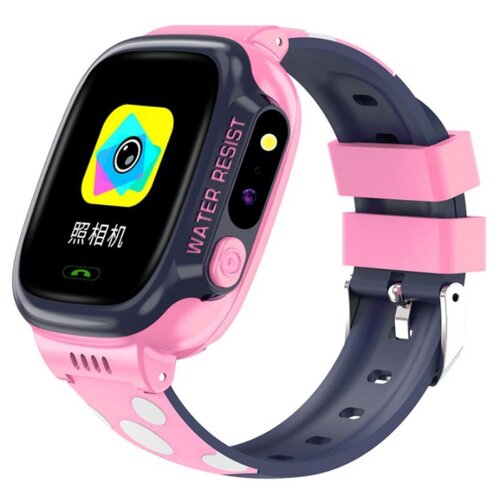 фото Детские умные часы c gps smart baby watch y92 розовый