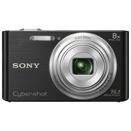 Фотоаппарат Sony Cyber-shot DSC-W730 черный 1690000₽