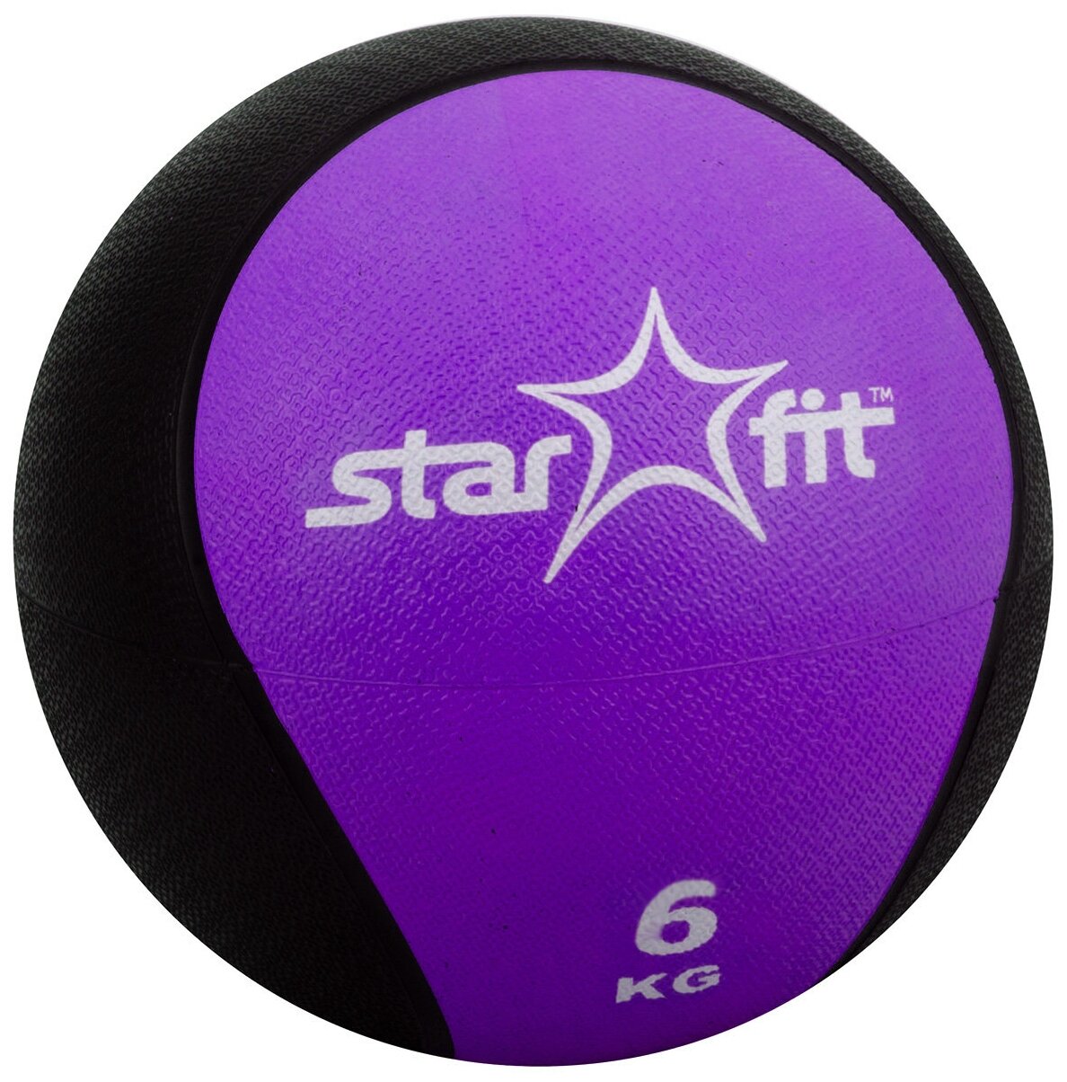 Медбол Starfit Gb-702, 6 кг, фиолетовый