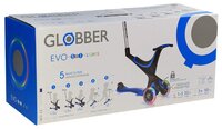 Кикборд GLOBBER Evo 5 In 1 Lights голубой