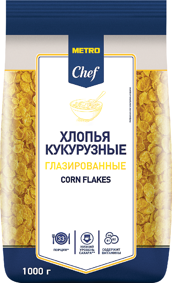 Хлопья Metro Chef кукурузные глазированные 1 кг
