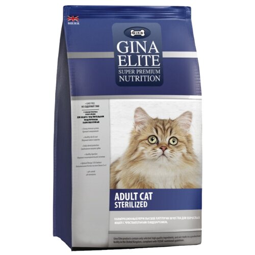 фото Корм для стерилизованных кошек Gina Elite 1 кг