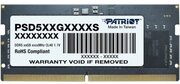 Оперативная память Patriot Memory SODIMM DDR5 8GB 4800МГц pc-38400 (PSD58G480041S)