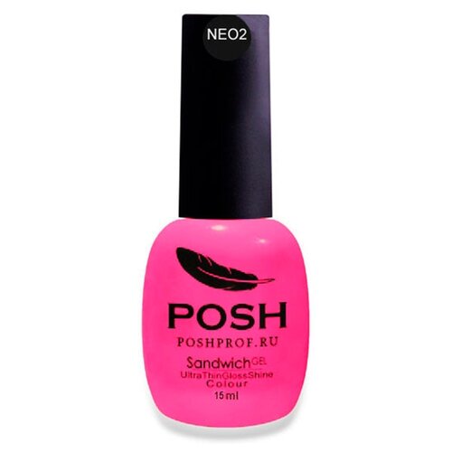 фото Гель-лак POSH Sandwich Gel Neon, 15 мл